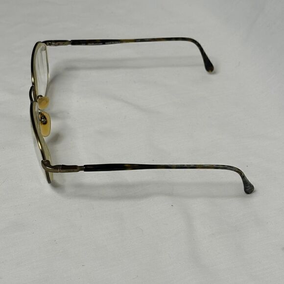 Vintage POLO CLASSIC 247 By Ralph Lauren Bronze Metal Tortoise Ears Leather Case main image 8